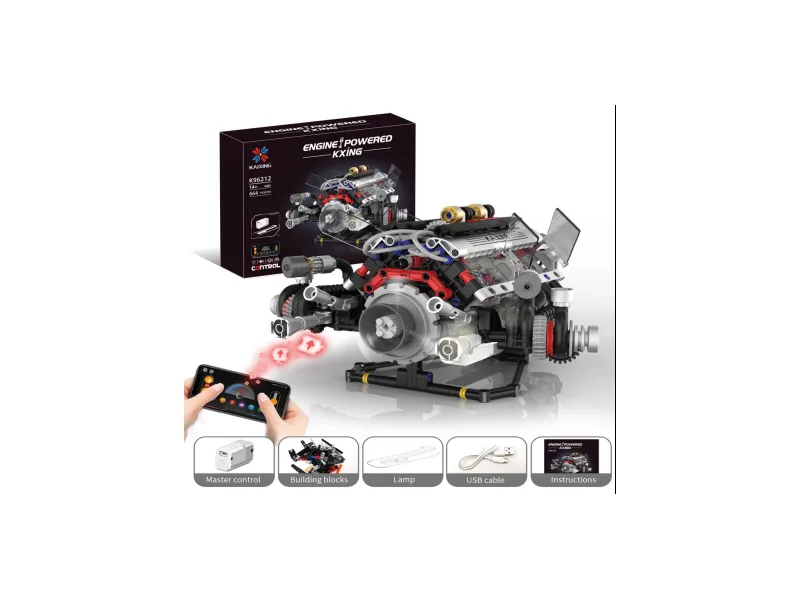 KXING V12 Engine — Grand Touring Building Kit (K96212)